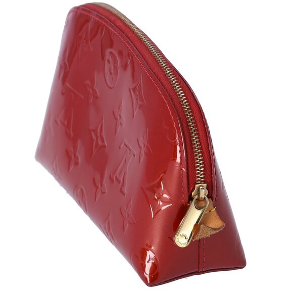 Louis Vuitton Pochette Cosmetic Bag Monogram Vernis Pouch M91496 Pomme d'Amour - Picture 5 of 8